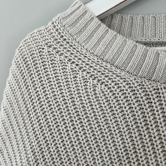 Crewneck Pullover Sweater Cotton - Picture 5 of 5